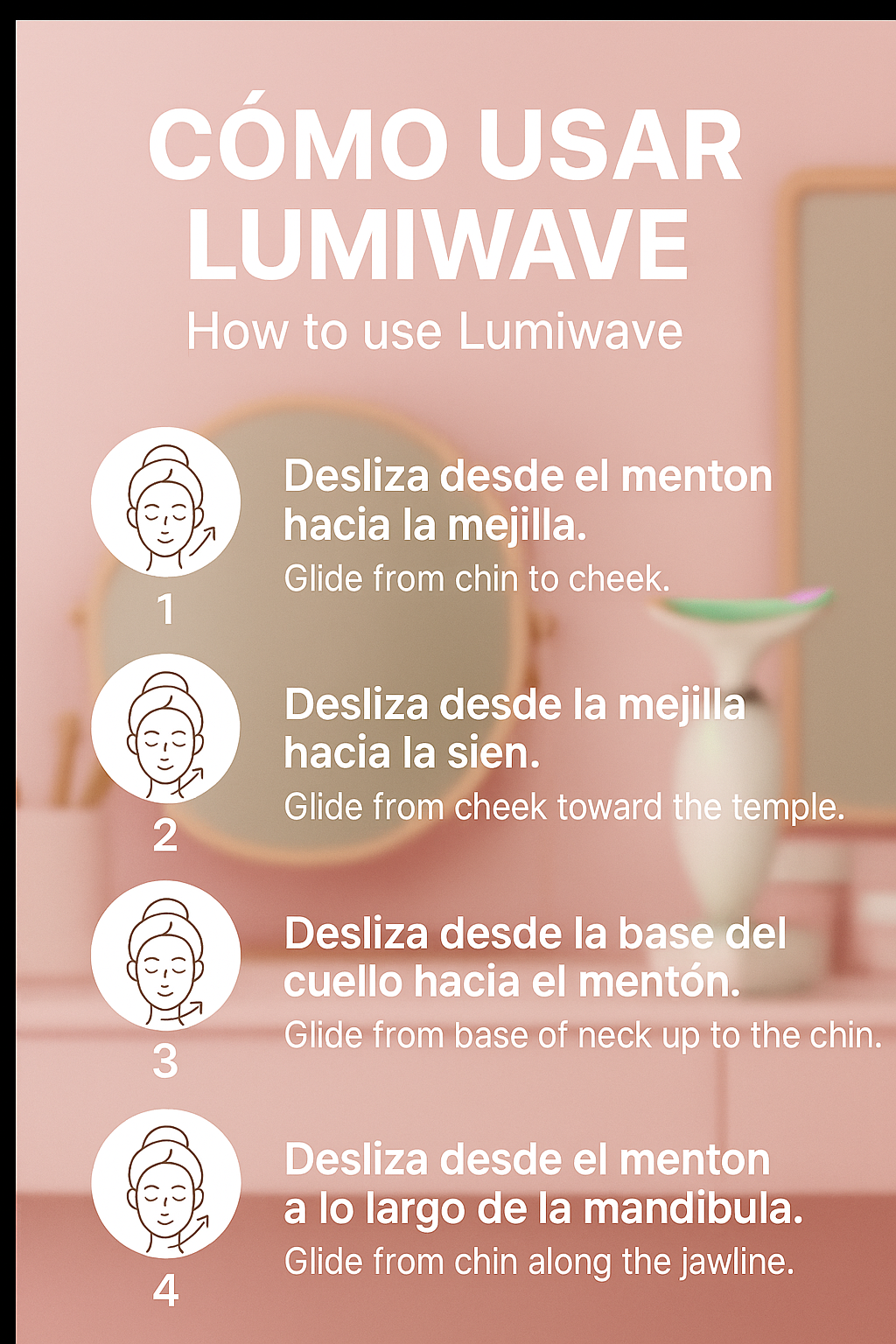 🌸 Lumiwave - Facial massager