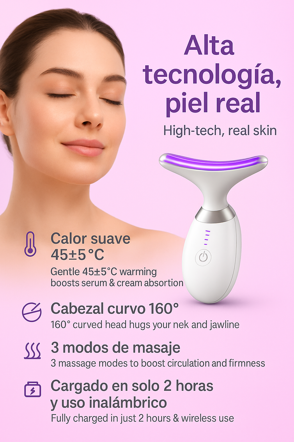🌸 Lumiwave - Facial massager