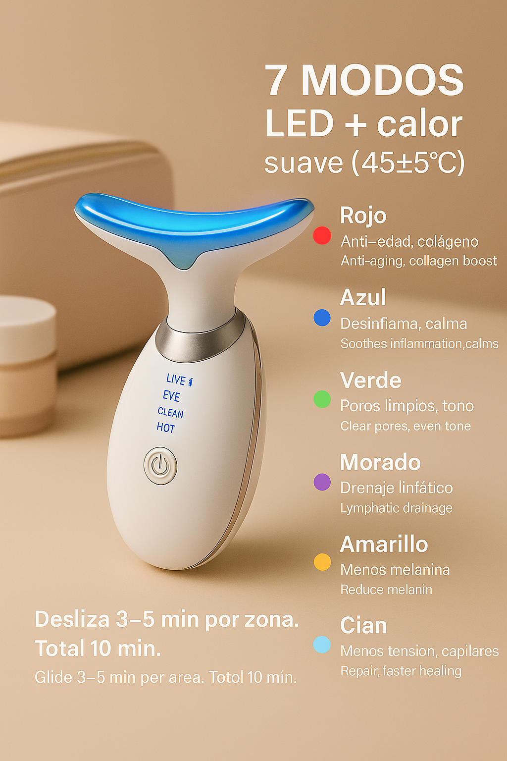 🌸 Lumiwave - Facial massager